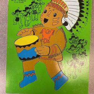 Ten Little Indians Playskool Puzzle